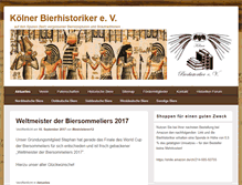Tablet Screenshot of koelnerbierhistoriker.org